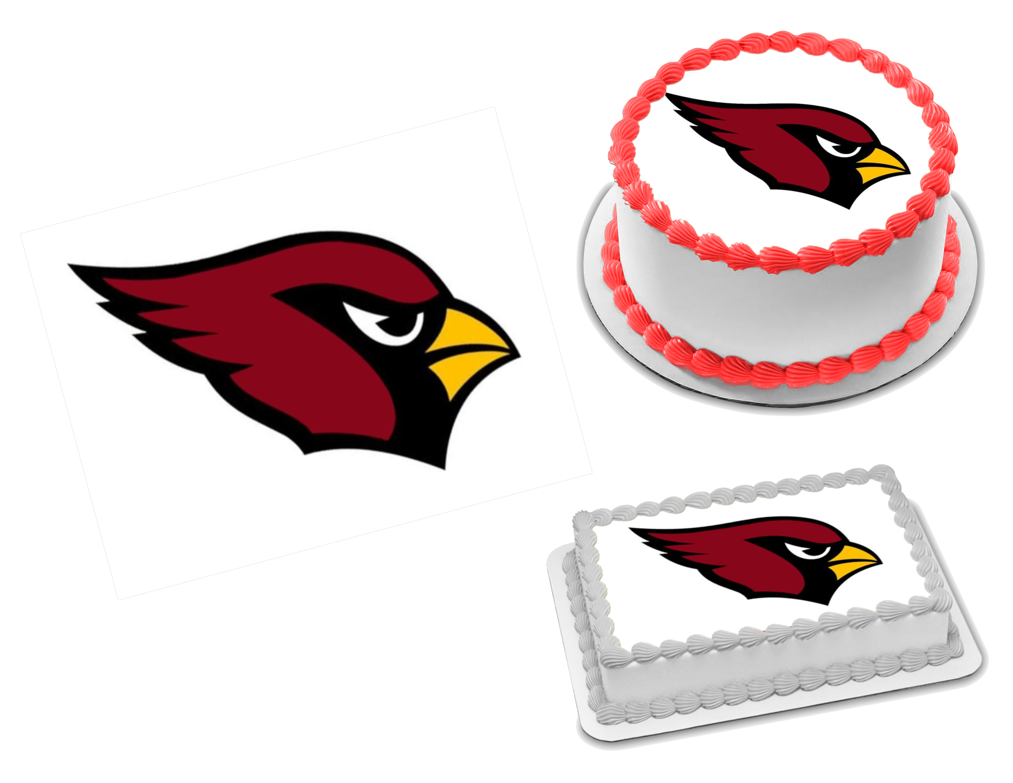 Arizona Cardinals 11X17 Ultra Decal Sheet