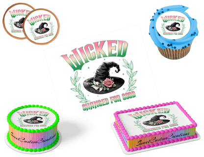 Wicked Edible Image Frosting Sheet #100 (80+ sizes)