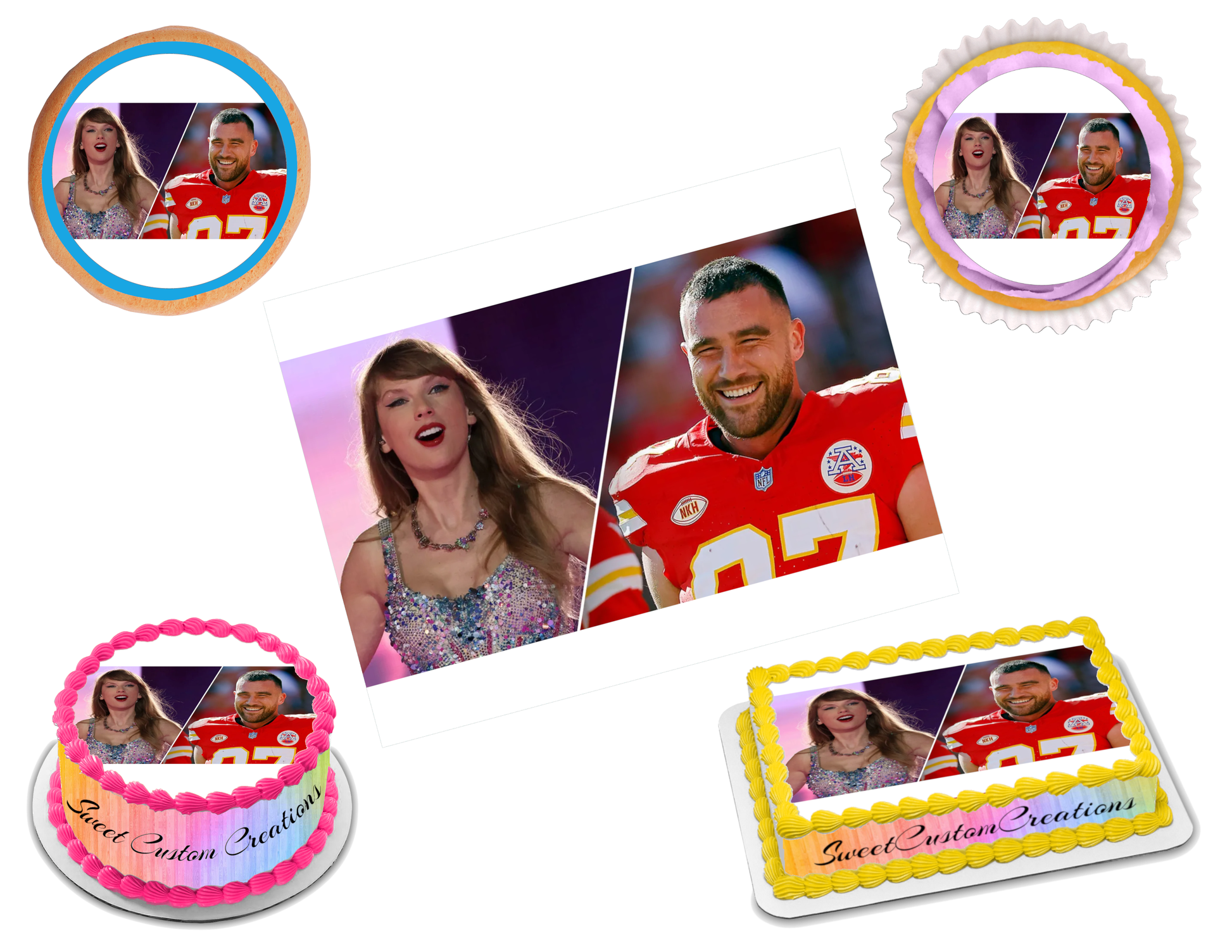 Taylor Swift Edible Image Frosting Sheet #13 (70+ sizes)