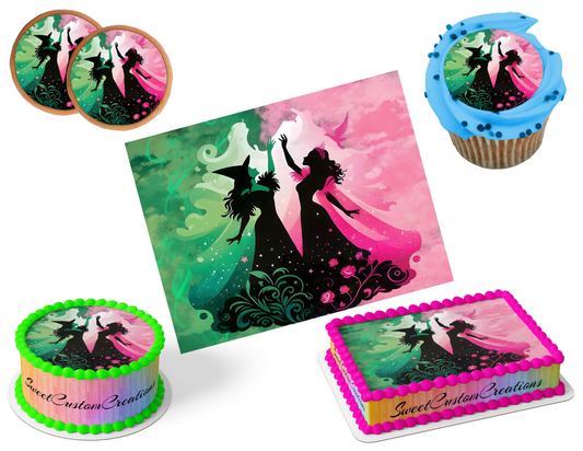 Wicked Edible Image Frosting Sheet #140 (80+ sizes)