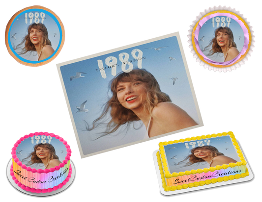 Taylor Swift Edible Image Frosting Sheet #16 (70+ sizes)