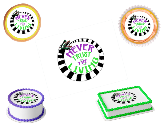 Beetlejuice Edible Image Frosting Sheet #19 (80+ sizes)