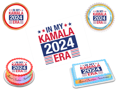 Kamala Harris Edible Image Frosting Sheet #20 (80+ sizes)