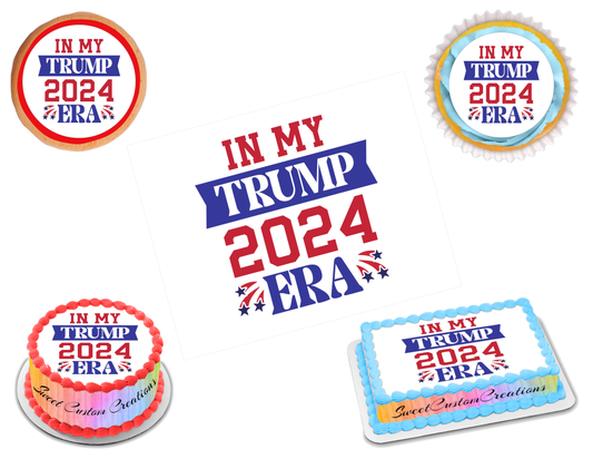 Trump Edible Image Frosting Sheet #22 (70+ sizes)