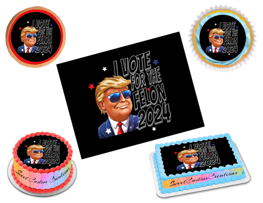 Trump Edible Image Frosting Sheet #29 (70+ sizes)