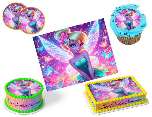 Tinkerbell Edible Image Frosting Sheet #29 (80+ sizes)