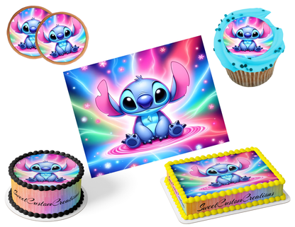 Stitch Edible Image Frosting Sheet #2 (80+ sizes)