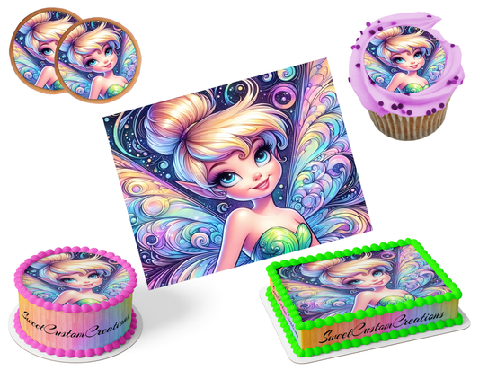 Tinkerbell Edible Image Frosting Sheet #30 (80+ sizes)