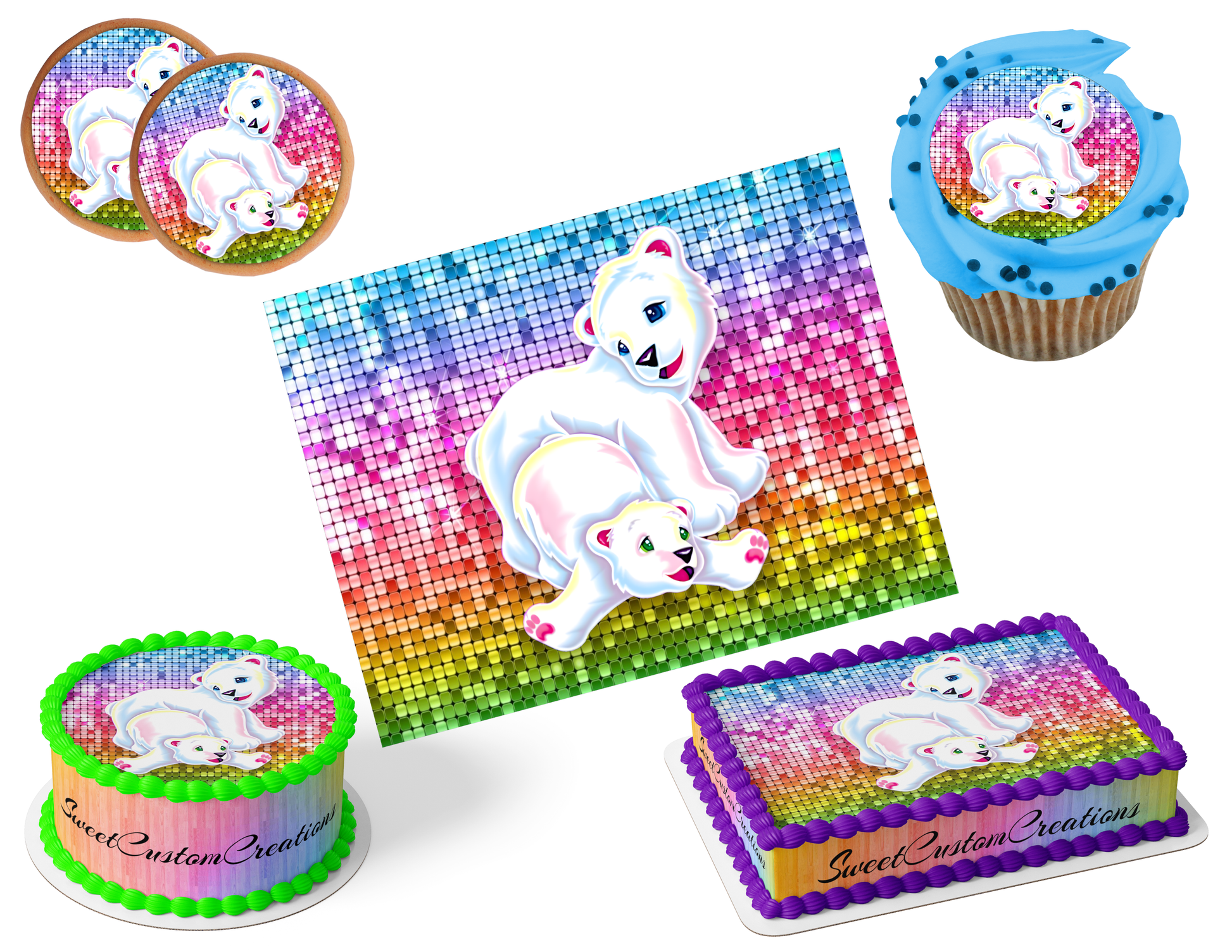 Bear Edible Image Frosting Sheet #31 (80+ sizes)