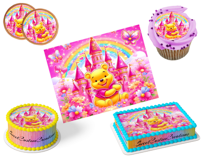 Pooh Bear Edible Image Frosting Sheet #51 (80+ sizes)