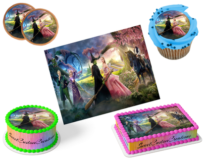 Wicked Edible Image Frosting Sheet #54 (80+ sizes)