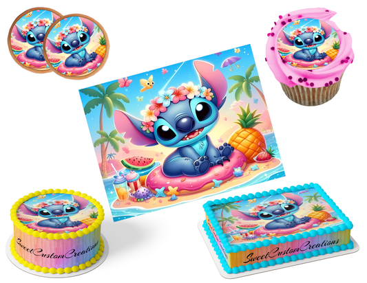 Stitch Edible Image Frosting Sheet #6 (80+ sizes)