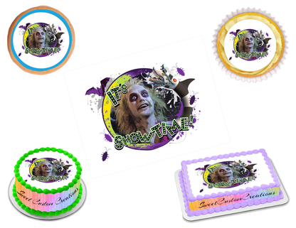 Beetlejuice Edible Image Frosting Sheet #6 (80+ sizes)