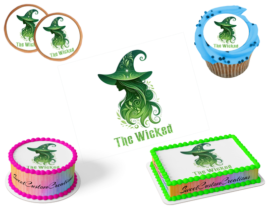 Wicked Edible Image Frosting Sheet #78 (80+ sizes)