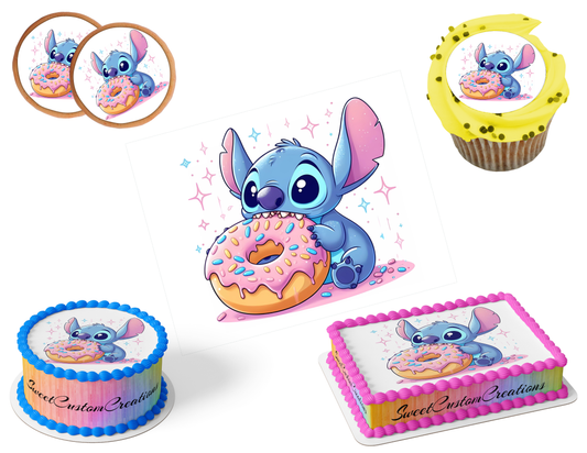 Stitch Edible Image Frosting Sheet #7 (80+ sizes)