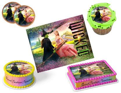 Wicked Edible Image Frosting Sheet #7 (80+ sizes)