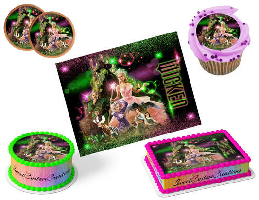 Wicked Edible Image Frosting Sheet #8 (80+ sizes)