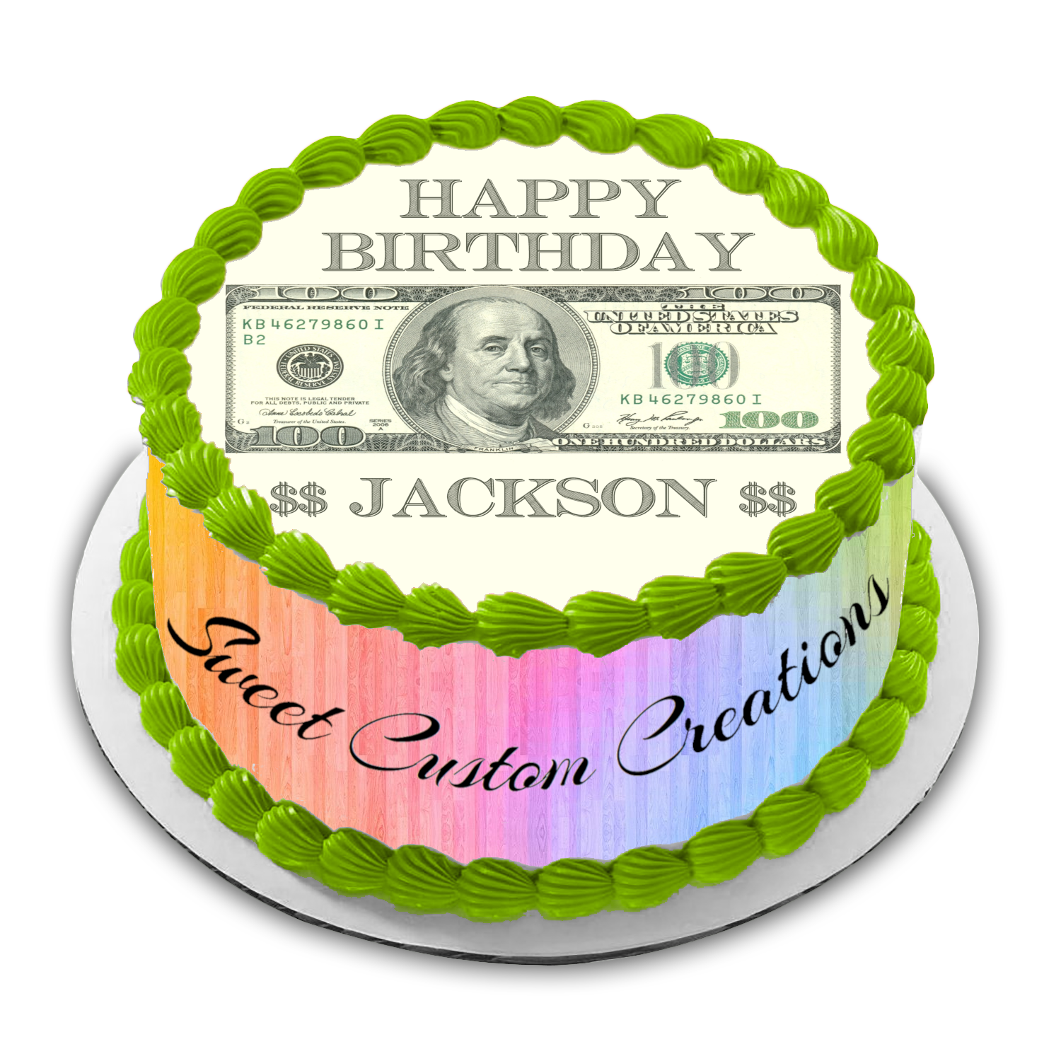 Dollar bill cake | Money cake, Dollar bill cake, Birthday money