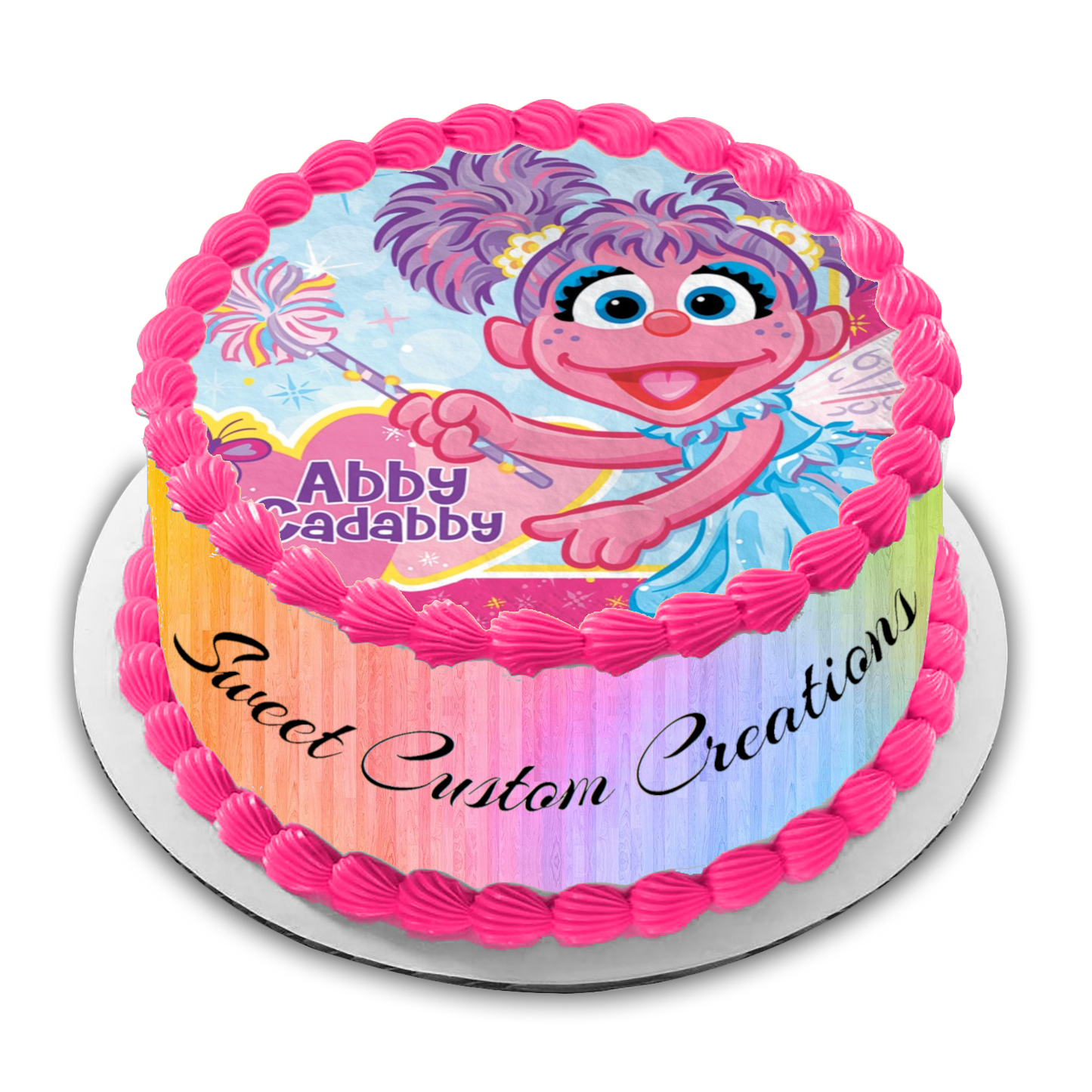 Abby Cadabby Edible Image Frosting Sheet #1 (70+ sizes)