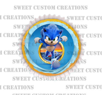 Sonic the Hedgehog Edible Image Frosting Sheet #1 (70+ sizes)