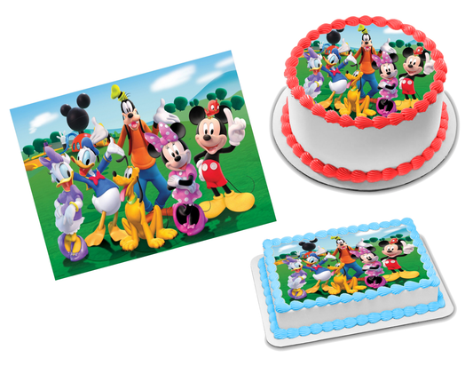 Mickey Mouse Clubhouse Edible Image Frosting Sheet #1 (70+ sizes)