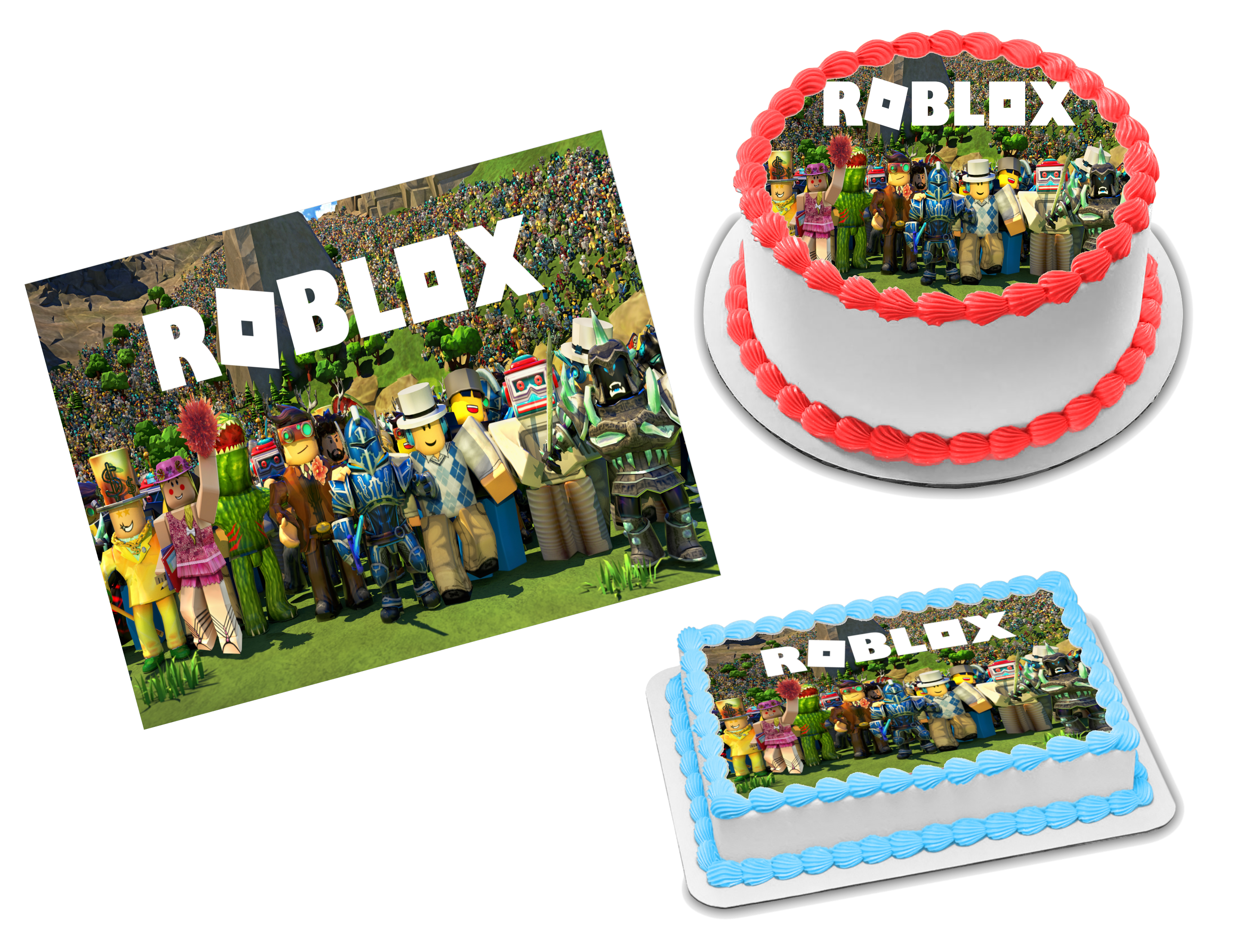 Roblox | Sweet Tops - Personalised, Edible Cake Toppers and Gifts