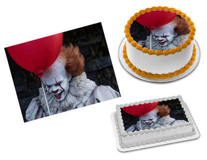 It Movie Pennywise Edible Image Frosting Sheet #1 (70+ sizes)