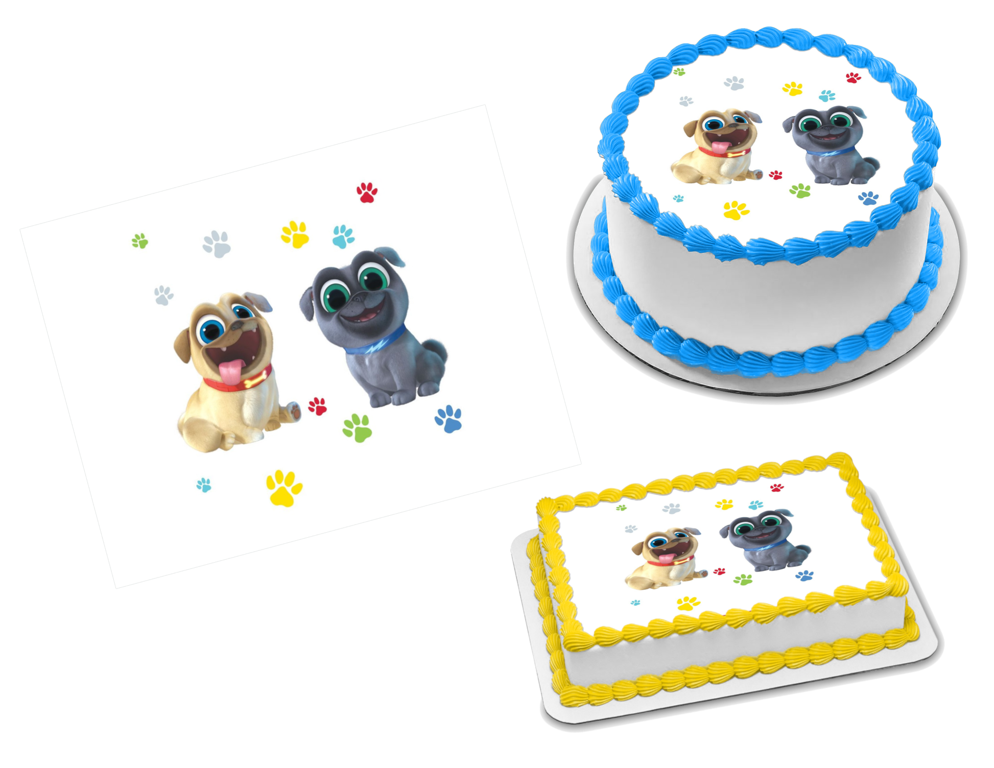 Puppy Dog Pals Edible Image Frosting Sheet 1 80 sizes Sweet Custom Creations