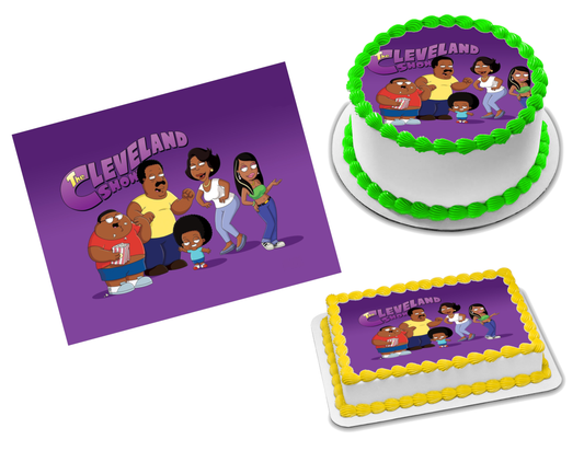 The Cleveland Show Edible Image Frosting Sheet #1 (70+ sizes)