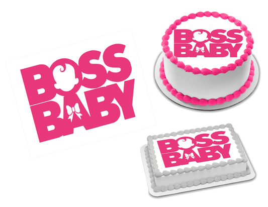 Boss Baby Edible Image Frosting Sheet #1 Topper (70+ sizes)