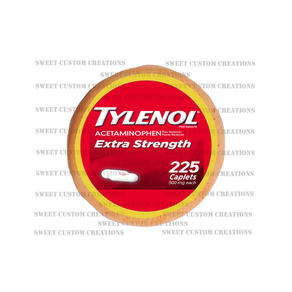 Tylenol Edible Image Frosting Sheet #1 (70+ sizes)