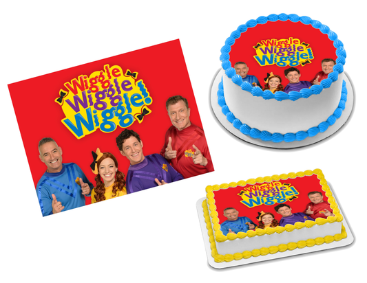 The Wiggles Edible Image Frosting Sheet #1 (70+ sizes)