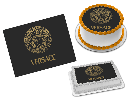 Versace Edible Image Frosting Sheet #1 (70+ sizes)