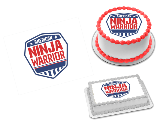 American Ninja Warrior Edible Image Frosting Sheet #1 Topper (70+ sizes)