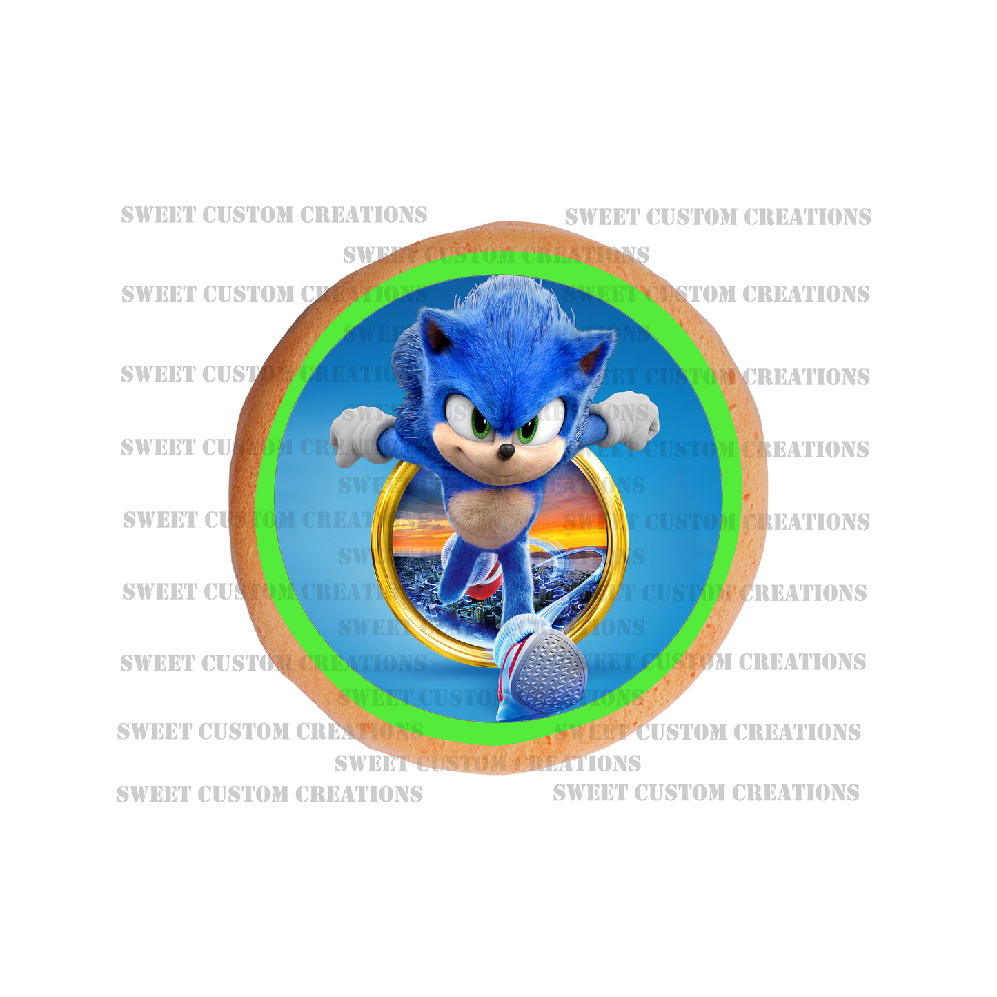 Sonic the Hedgehog Edible Image Frosting Sheet #1 (70+ sizes)