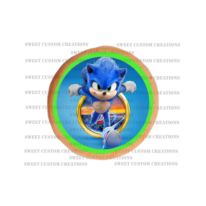 Sonic the Hedgehog Edible Image Frosting Sheet #1 (70+ sizes)