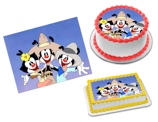 Animaniacs Edible Image Frosting Sheet #1 Topper (70+ sizes)