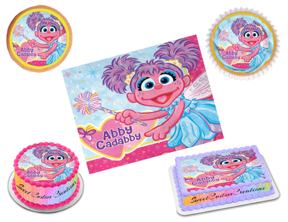 Abby Cadabby Edible Image Frosting Sheet #1 Topper (70+ sizes)