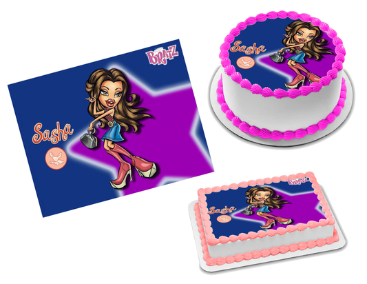 Bratz Edible Image Frosting Sheet #10 Topper (70+ sizes)