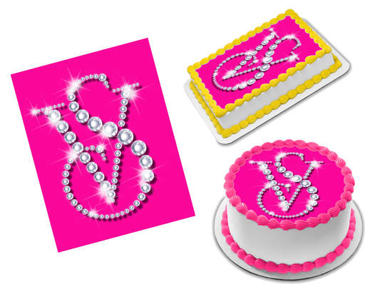 Victoria's Secret Pink Edible Image Frosting Sheet #10 (70+ sizes)