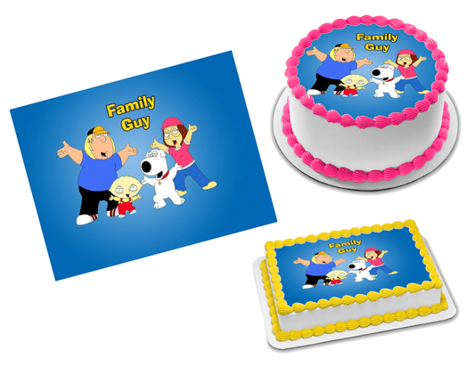 Family Guy Edible Image Frosting Sheet #10 Topper (70+ sizes)