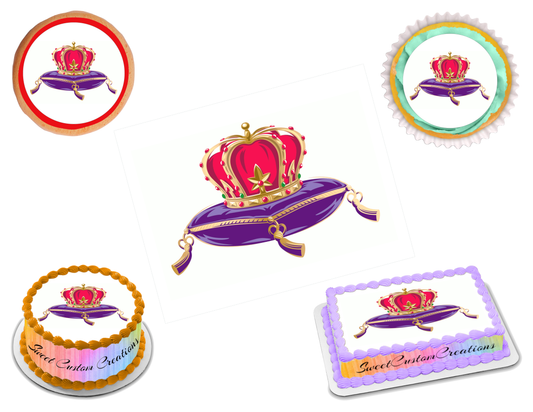 Crown Royal Edible Image Frosting Sheet #10 Topper (70+ sizes)