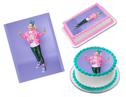 JoJo Siwa Edible Image Frosting Sheet #11 (70+ sizes)