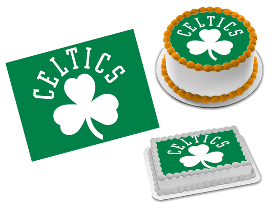 Boston Celtics Edible Image Frosting Sheet #11 Topper (70+ sizes)