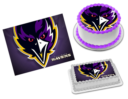 Baltimore Ravens Edible Image Frosting Sheet #11 Topper (70+ sizes)