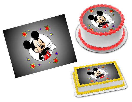 Mickey Mouse Edible Image Frosting Sheet #11 (70+ sizes)