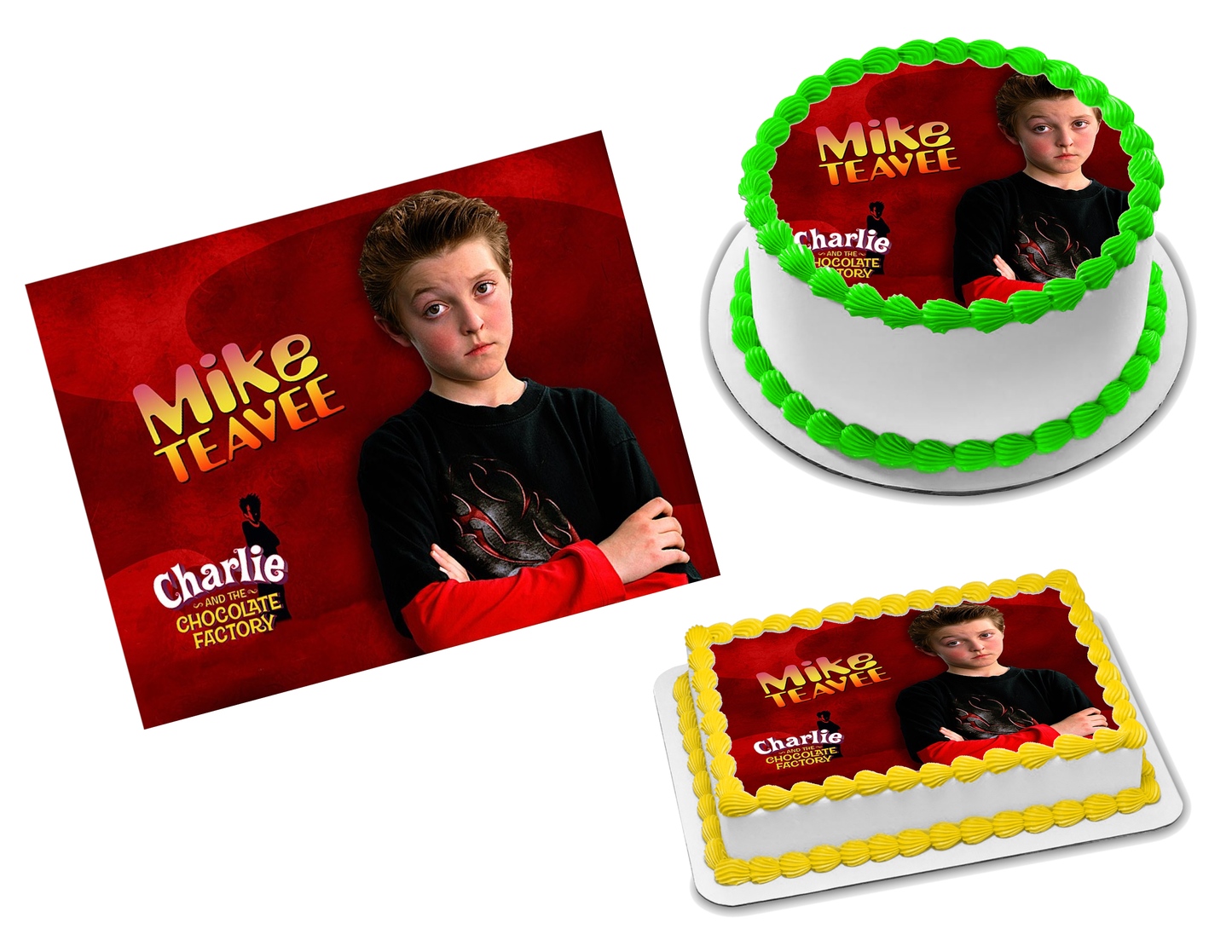 Charlie and the Chocolate Factory Edible Image Frosting Sheet #11 Topper (70+ sizes)