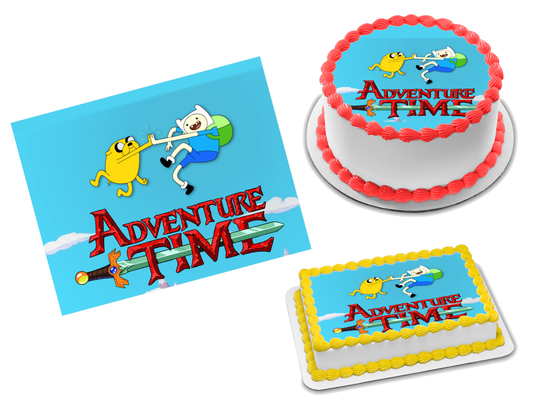 Adventure Time Edible Image Frosting Sheet #11 Topper (70+ sizes)