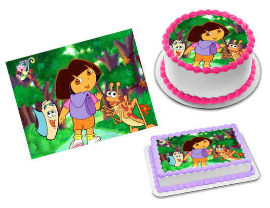 Dora the Explorer Edible Image Frosting Sheet #11 Topper (70+ sizes)