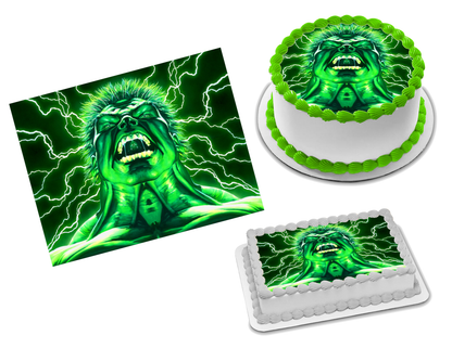 Hulk Edible Image Frosting Sheet #11 (70+ sizes)